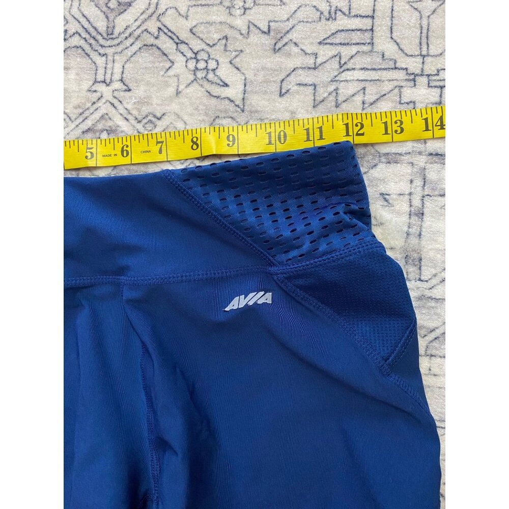 Avia Womens X-Small (0-2) Navy Blue Athletic Running Shorts Volleyball Stretch - Picture 6 of 8
